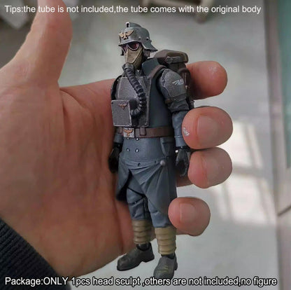 【PRE-ORDER】Premium 1/18 Man Head Sculpt Soldier Head Replace For 3.75" Joytoy Krieg Figure