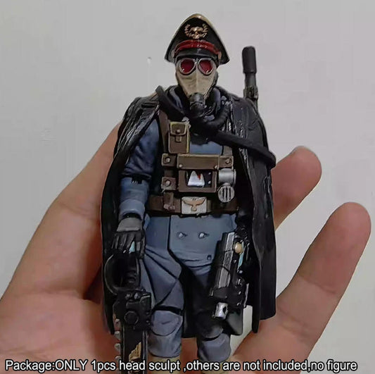 【PRE-ORDER】Premium 1/18 Man Head Sculpt Soldier Head Replace For 3.75" Joytoy Krieg Figure