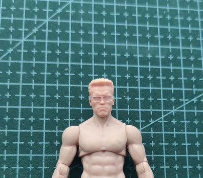 5pcs Unpainted 1/18 Eye Glasses Decor For 3.75" Action Figure Joytoy Acid Rain