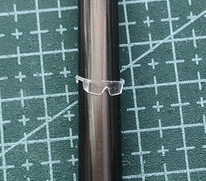 5pcs Unpainted 1/18 Eye Glasses Decor For 3.75" Action Figure Joytoy Acid Rain