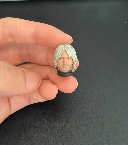 【PRE-ORDER】Premium Dante Head Sculpt Model For Joytoy Warhammer blood angel Action Figure