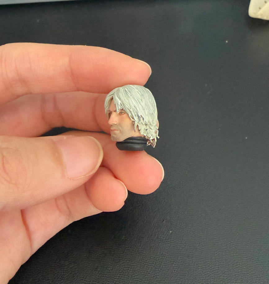 【PRE-ORDER】Premium Dante Head Sculpt Model For Joytoy Warhammer blood angel Action Figure