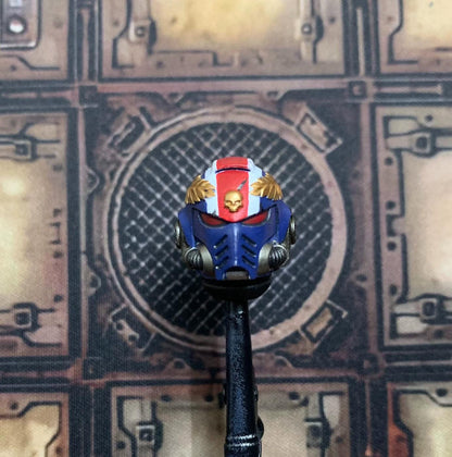 【PRE-ORDER】Premium Titus Man Head Sculpt For DIY Joytoy War hammer Action Figure