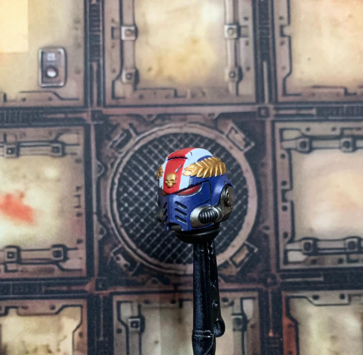 【PRE-ORDER】Premium Titus Man Head Sculpt For DIY Joytoy War hammer Action Figure