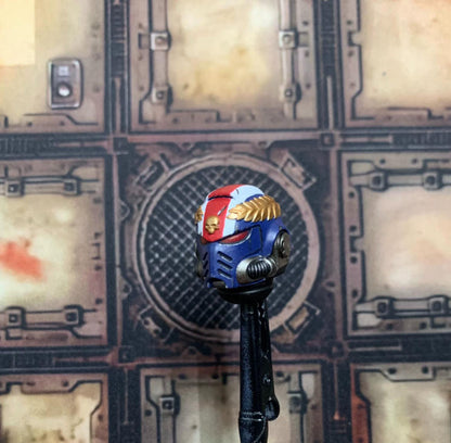 【PRE-ORDER】Premium Titus Man Head Sculpt For DIY Joytoy War hammer Action Figure