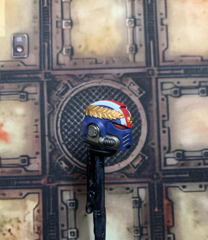 【PRE-ORDER】Premium Titus Man Head Sculpt For DIY Joytoy War hammer Action Figure