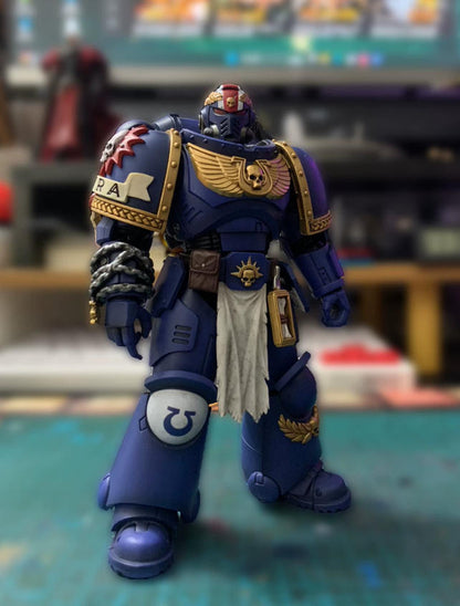 【PRE-ORDER】Premium Titus Man Head Sculpt For DIY Joytoy War hammer Action Figure