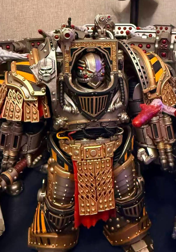 【PRE-ORDER】 Premium Painted 1/18 Man Head Sculpt For Joytoy Iron Warrior Perturabo Figure