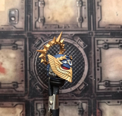 【PRE-ORDER】 Premium Painted Man Head Sculpt For Joytoy Ultramarines Victrix Honour 4.0 Action Figure