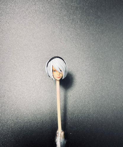 【PRE-ORDER】Premium Painted 1/18 2b Female Head Sculpt Soldier Head For 3.75" Acid Rain Figure