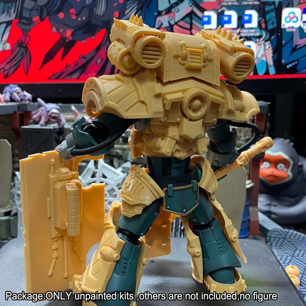 【PRE-ORDER】#B Unpainted Kits For Joytoy warhammer Tartaros Terminators Figure Body