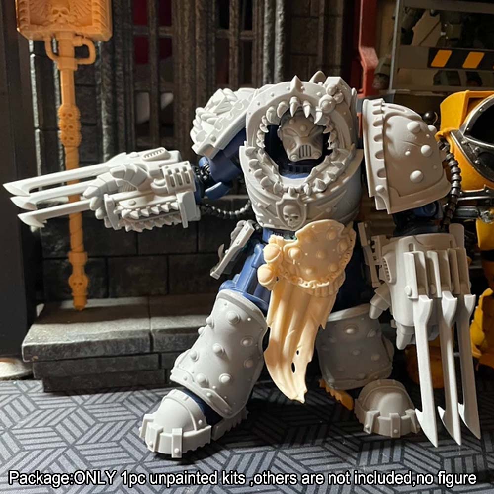 【PRE-ORDER】Unpainted Kits For Joytoy warhammer 10th‑edition Standard Ultramarines Terminator Figure Body
