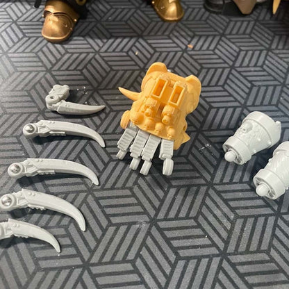 【PRE-ORDER】 Unpainted Articulated Claw Fingers Hand For Joytoy warhammer Tartaros Cataphractii Terminators Figure Body
