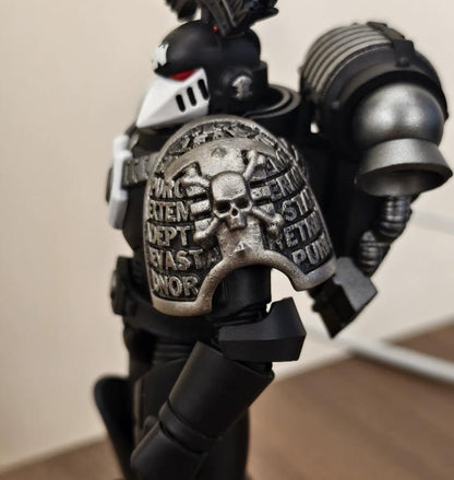 【PRE-ORDER】Single Premium painted Shoulder Pauldron For joyToy warhammer 40k MK6 Deathwatch Figure