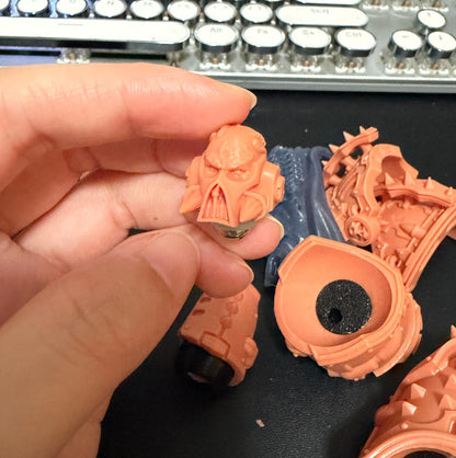 【PRE-ORDER】Unpainted Kits For Joytoy warhammer Tartaros Terminators 4.0 Figure Body