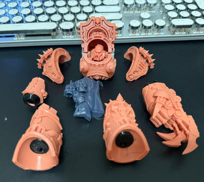 【PRE-ORDER】Unpainted Kits For Joytoy warhammer Tartaros Terminators 4.0 Figure Body