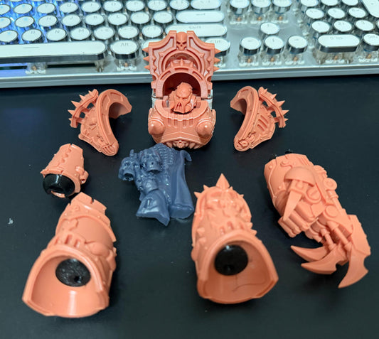 【PRE-ORDER】Unpainted Kits For Joytoy warhammer Tartaros Terminators 4.0 Figure Body