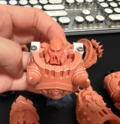【PRE-ORDER】Unpainted Kits For Joytoy warhammer Tartaros Terminators 4.0 Figure Body