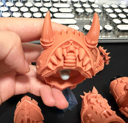 【PRE-ORDER】Unpainted Kits For Joytoy warhammer Tartaros Terminators 4.0 Figure Body