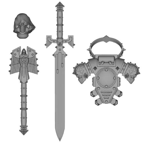 【PRE-ORDER】Unpainted Kits For Joytoy warhammer 40K Dark Angel Figure Body