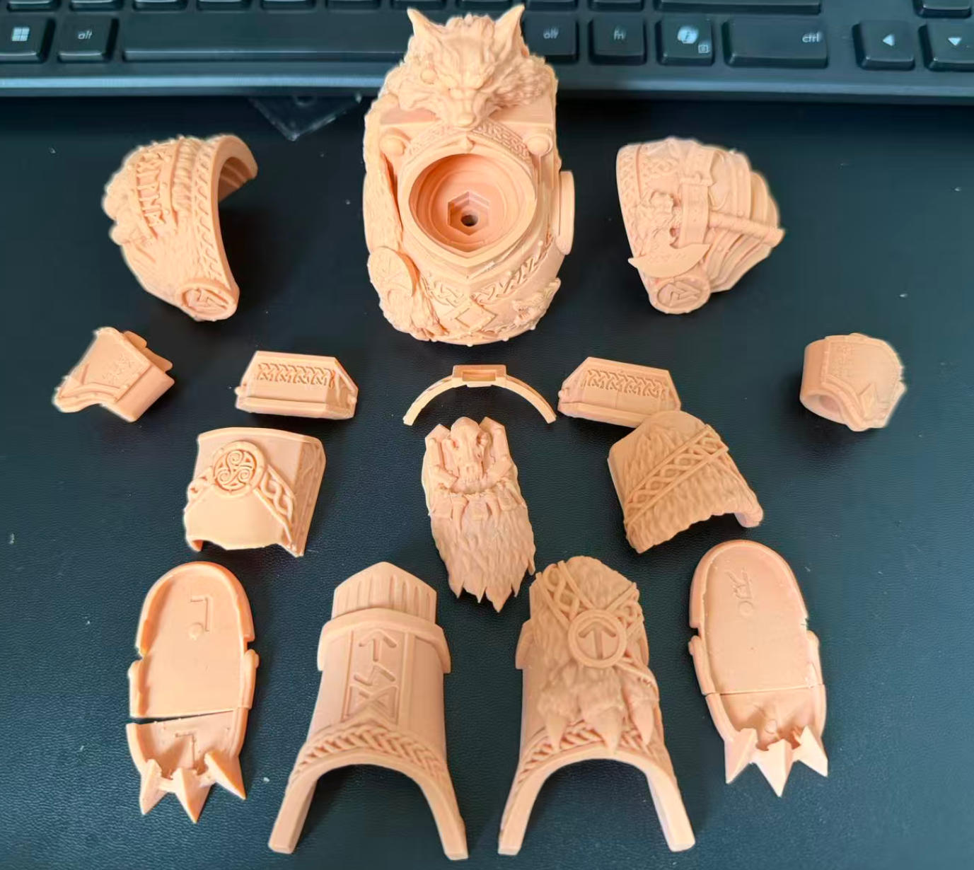 【PRE-ORDER】Unpainted Kits For Joytoy Sons of horus Tartaros Terminators Figure Body