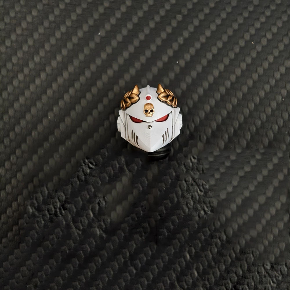 【PRE-ORDER】Premium Painted Man Helmet Figure Head Sculpt For joytoy Warhammer 40k Figure