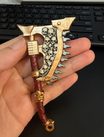 【PRE-ORDER】Premium Painted Axe Weapon For joytoy Warhammer 40k figures