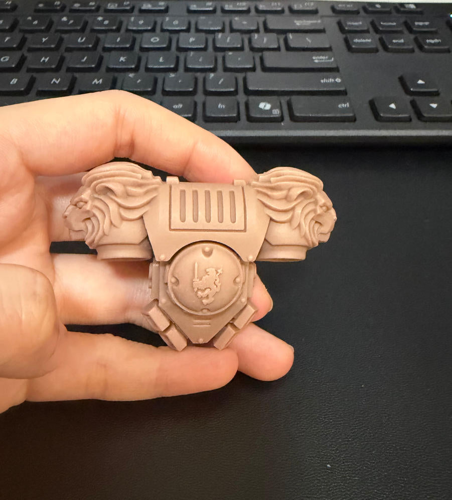 【PRE-ORDER】Unpainted Resin Kit Backpack Backpad  For JoyToy WH40K  4.0 Figure Body