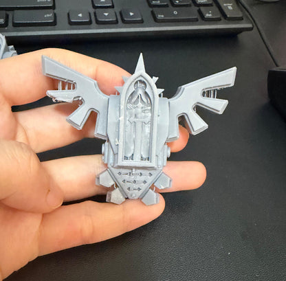 【PRE-ORDER】Unpainted Resin Kit Backpack Backpad  For JoyToy WH40K  4.0 Figure Body