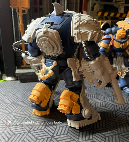 【PRE-ORDER】Unpainted Resin Kits For JoyToy WH40K Space Sharks 10th Edition standard two-handed Terminator