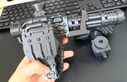 3pcs Unpainted Kits Gun Weapons For Joytoy Warhammer 40k Iron Ring