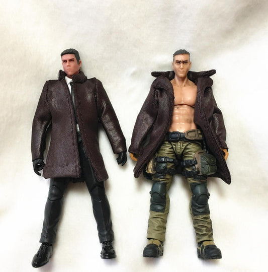 【PRE-ORDER】Handmade Coat For DIY 3.75'' Action Figure 1/18 Trench Coat Jacket Clothes