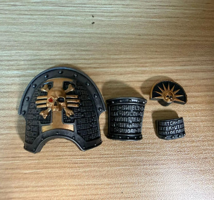 PRE‑ORDER Premium Pauldron Shoulder Armor for JoyToy Warhammer 4.0‑Series Body, Titus Squad Honor Guard Relic Trooper