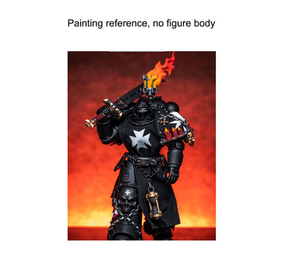 PRE-ORDER Unpainted Kits For Joytoy Warhammer 40K Space Marines Black Templars 4.0 Execrator