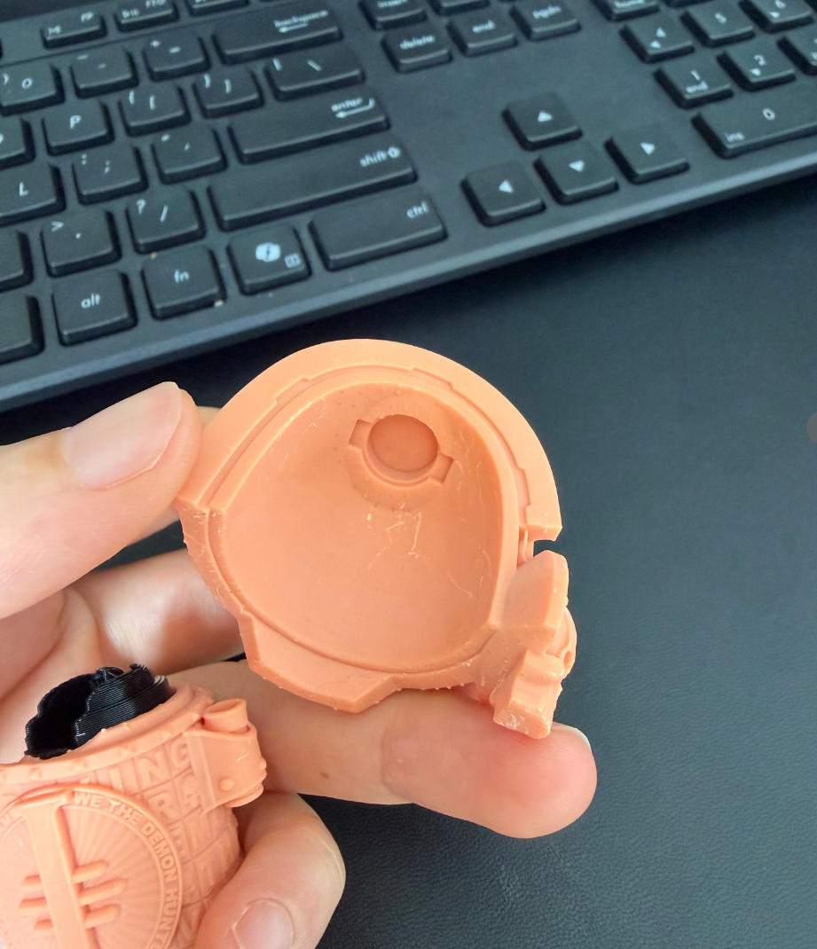 Unpainted Resin shoulder pauldron powerfist For joytoy Warhammer 40k 10th Edition Terminators Figure