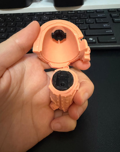 Unpainted Resin shoulder pauldron powerfist For joytoy Warhammer 40k 10th Edition Terminators Figure