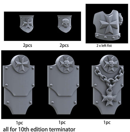 46pcs Custom Unpainted Figure Kits