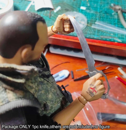 Pre-sale Handmade 1/6 Metal Knife Sword Weapon For 12" Action Figure
