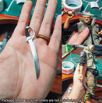 Pre-sale Handmade 1/6 Metal Knife Sword Weapon For 12" Action Figure