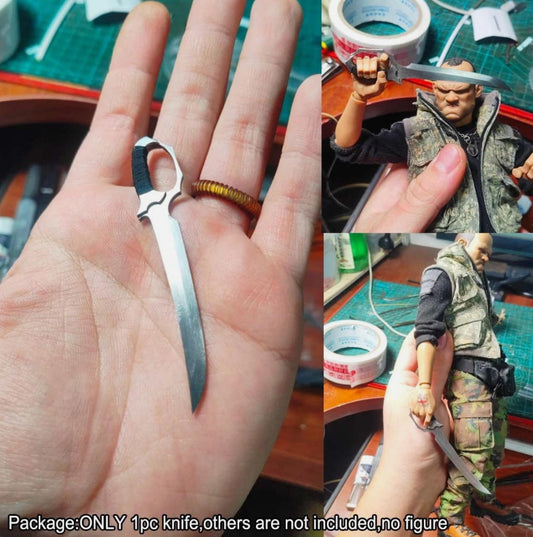 Pre-sale Handmade 1/6 Metal Knife Sword Weapon For 12" Action Figure