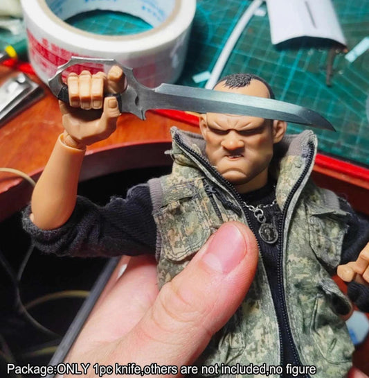 Pre-sale Handmade 1/6 Metal Knife Sword Weapon For 12" Action Figure