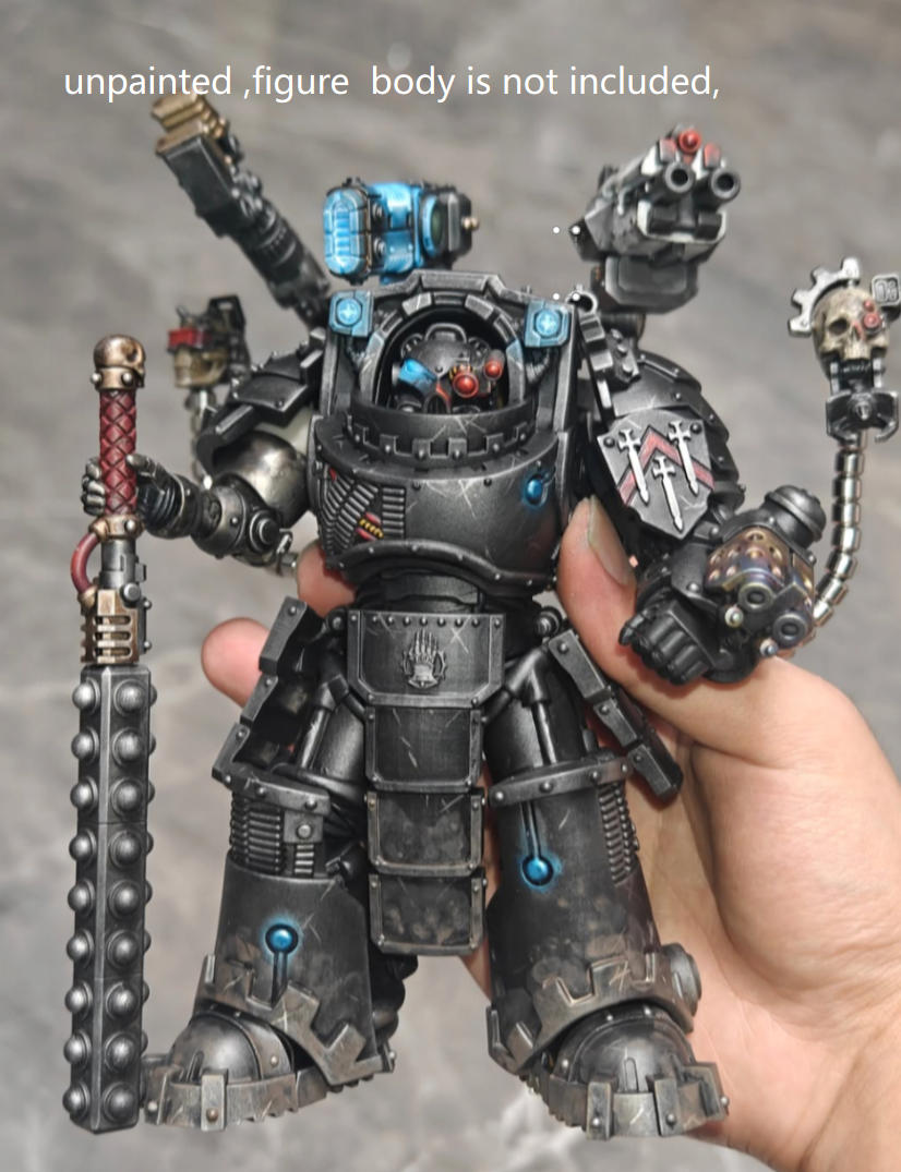 Pre-order Unpainted Kits for joytoy Warhammer Iron Hands Terminator