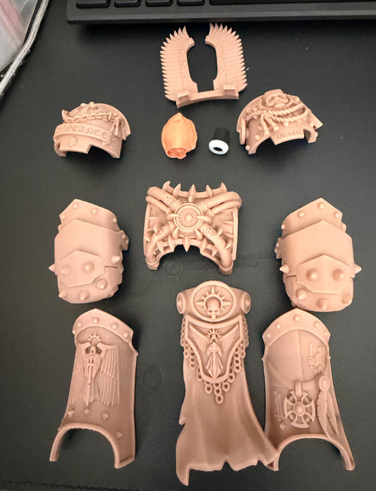 【PRE-ORDER】Unpainted Resin Kits For JoyToy WH40K Dark Angels Fits 10th Edition Terminators