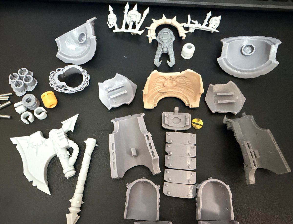【PRE-ORDER】Unpainted Resin Kits For JoyToy WH40K Chaos 10th Edition Terminators