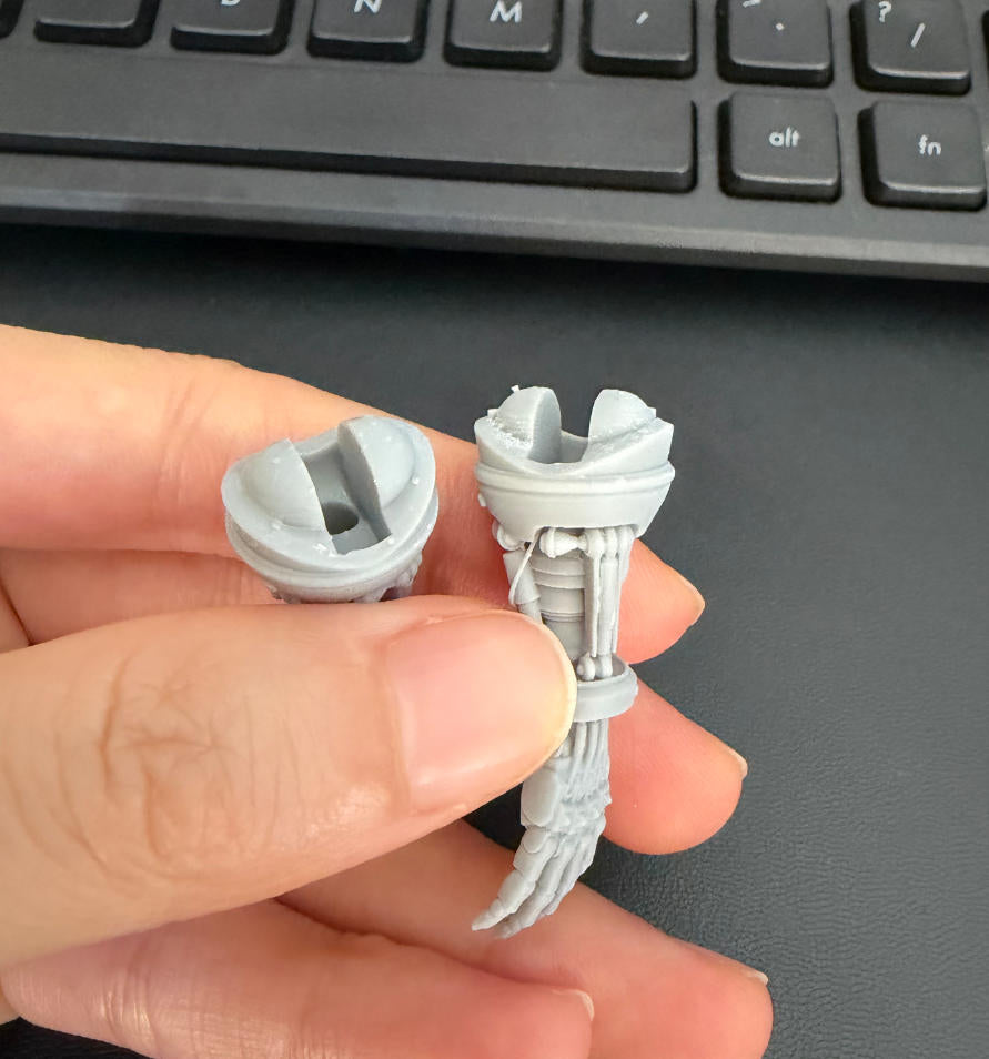 Unpainted Kit  Forearm