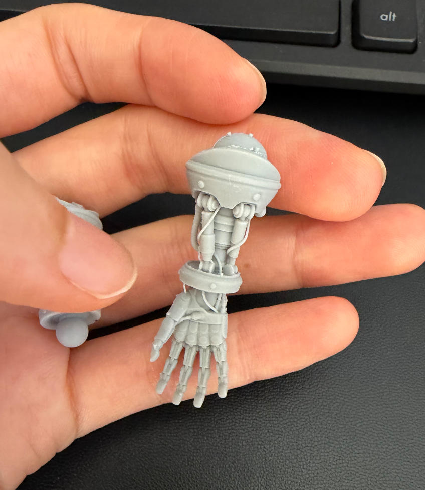 Unpainted Kit  Forearm
