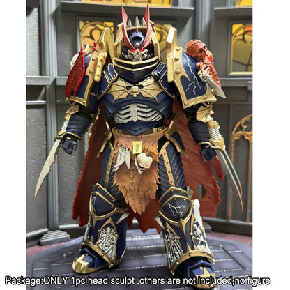 PRE‑ORDER Premium Painted Cool Head Sculpt for JoyToy Warhammer 40K Primarch Konrad Curze