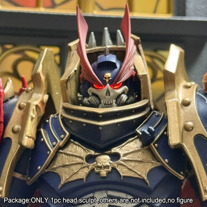 PRE‑ORDER Premium Painted Cool Head Sculpt for JoyToy Warhammer 40K Primarch Konrad Curze