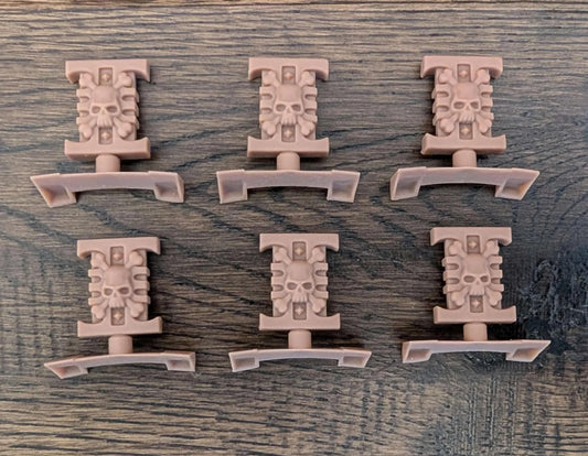 6pcs top pieces for the 10th edition Terminators  Deathwatch