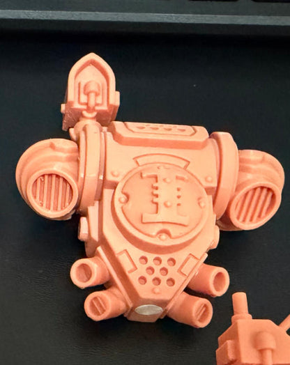 Single Unpainted Power Backpack For Joytoy UM Gravis Apothecary Biologis figure body